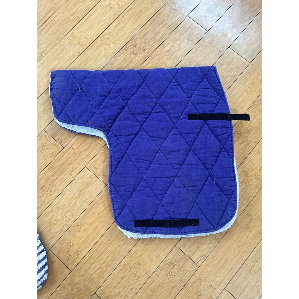 NWOT Solid Purple English Saddle Pad