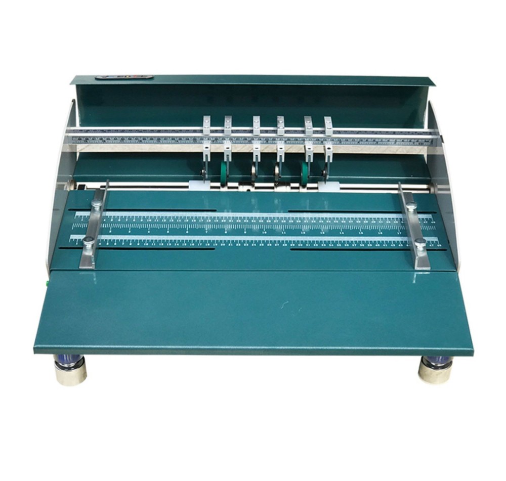 Single and Double Creasing Automatic Paper Creasing Machine Folding Machine