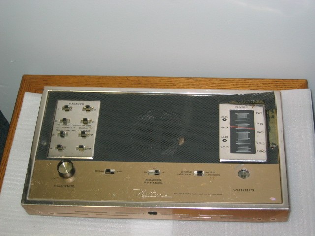 Vintage Nutone 2051/2054 Intercom Master Unit Tested Working