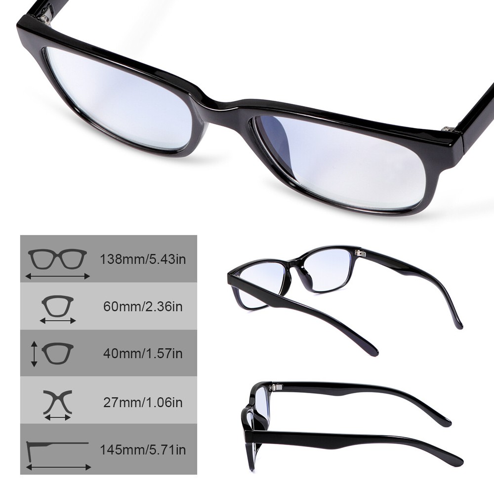 Reading Glasses Progressive Multifocus Blue Light Blocking Presbyopia Readers