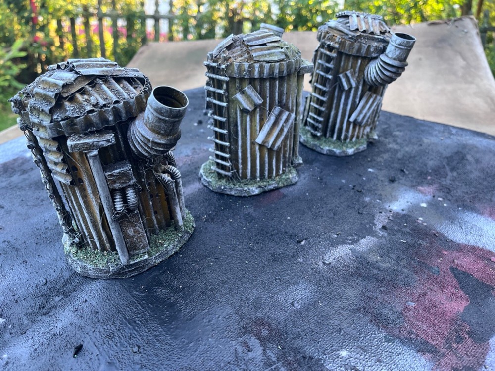 Sci-Fi Terrain pieces 21 – Tabletop Gaming scratch built.