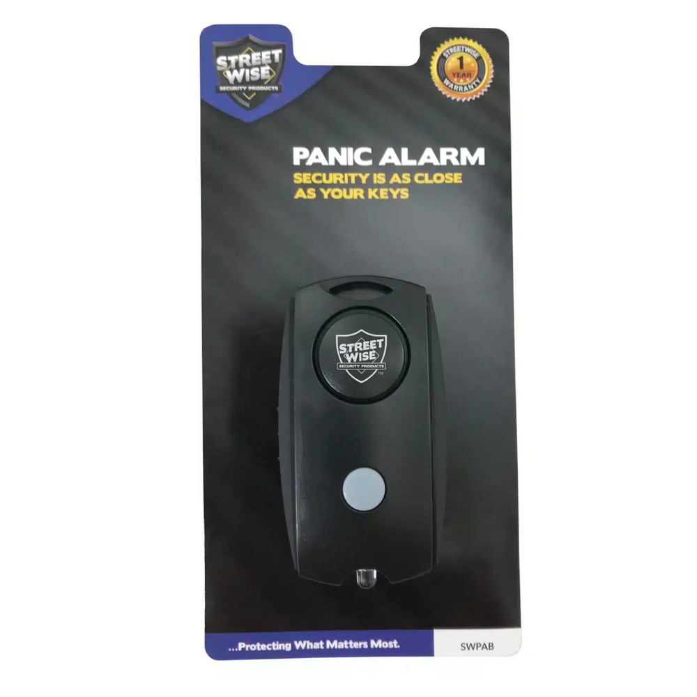 Panic Keychain Alarm - Black (SWPAP)