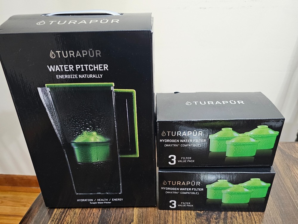 turapur hydrogen water filter 3 pack