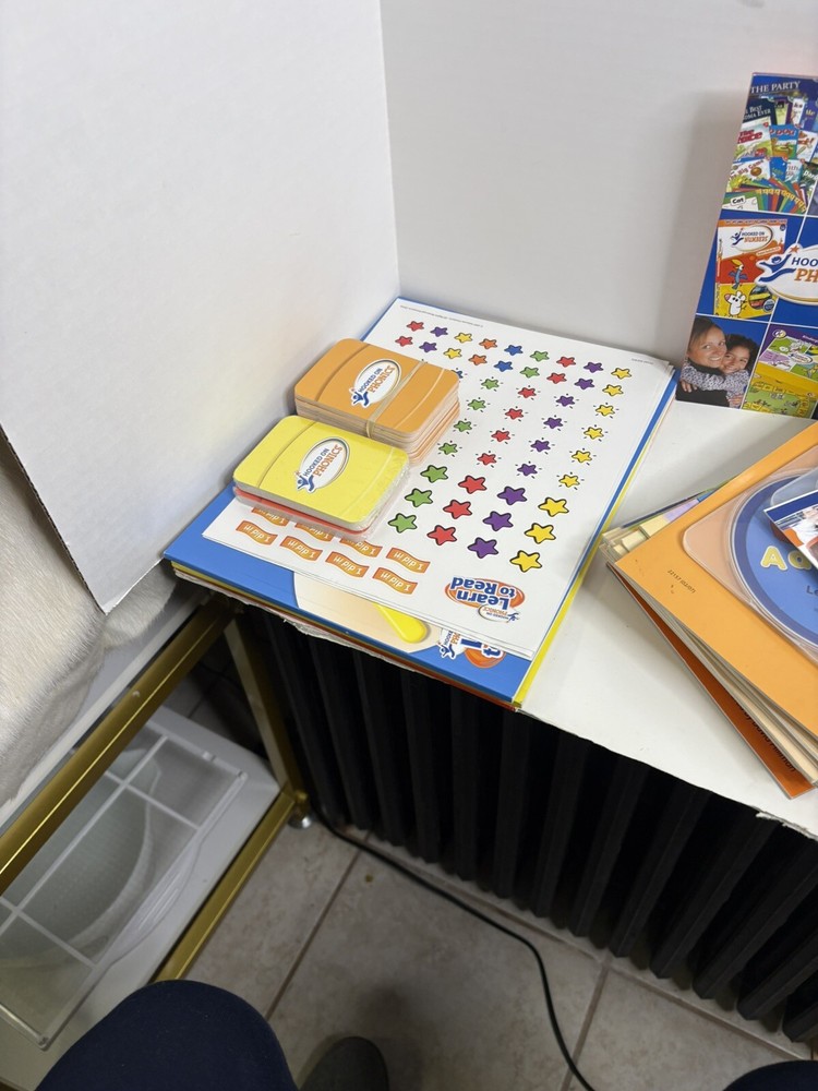 New open box Hooked On Phonics Pre-K Learn to Read Edition Program 3-4 Years