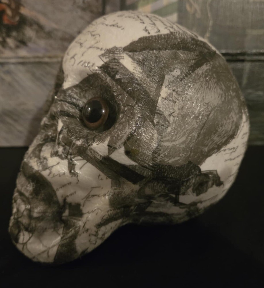 White death skull FREE SHIPPING $22