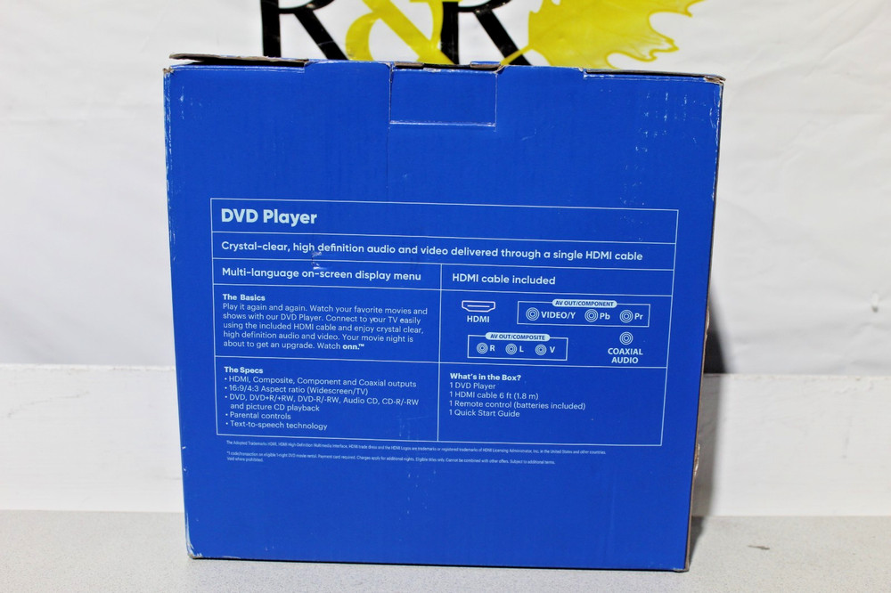 Watch Onn DVD Player