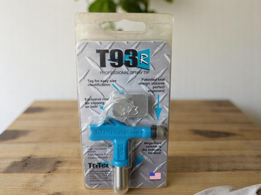 New! TriTech T93R Professional Spray Tip #323