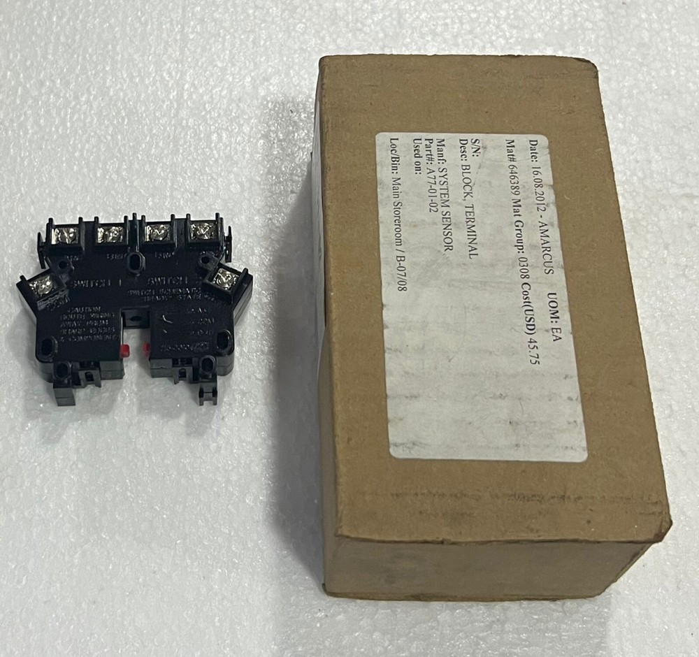 System Sensor A77-01-02 Replacement Terminal Block