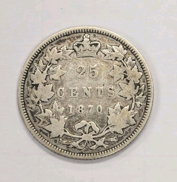 1870 Canada 25 Cent - #T167