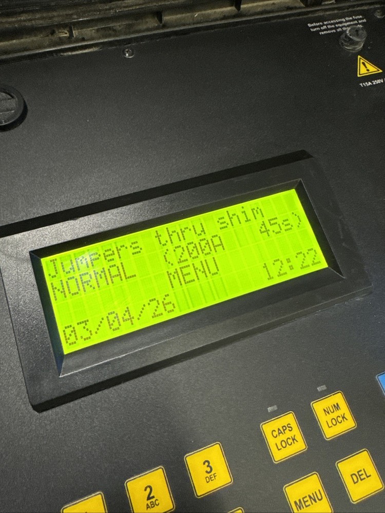 AEMC 6292 Micro-Ohmmeter - Tested - Nice used shape