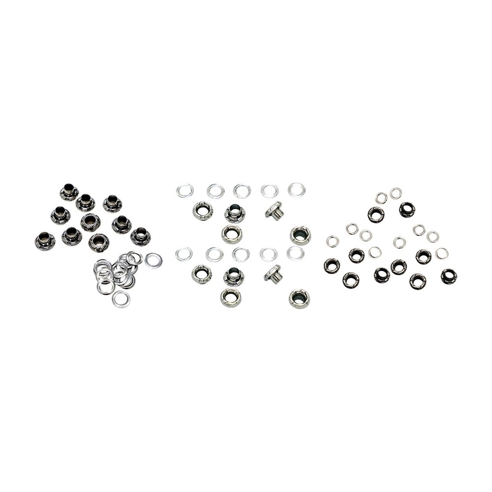 10 Pieces Grommets Eyelets with Washers Practical Lightweight Grommet Kit for