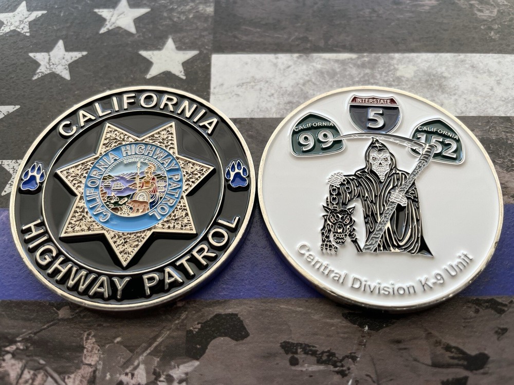 K9 Challenge Coin (Central Division)