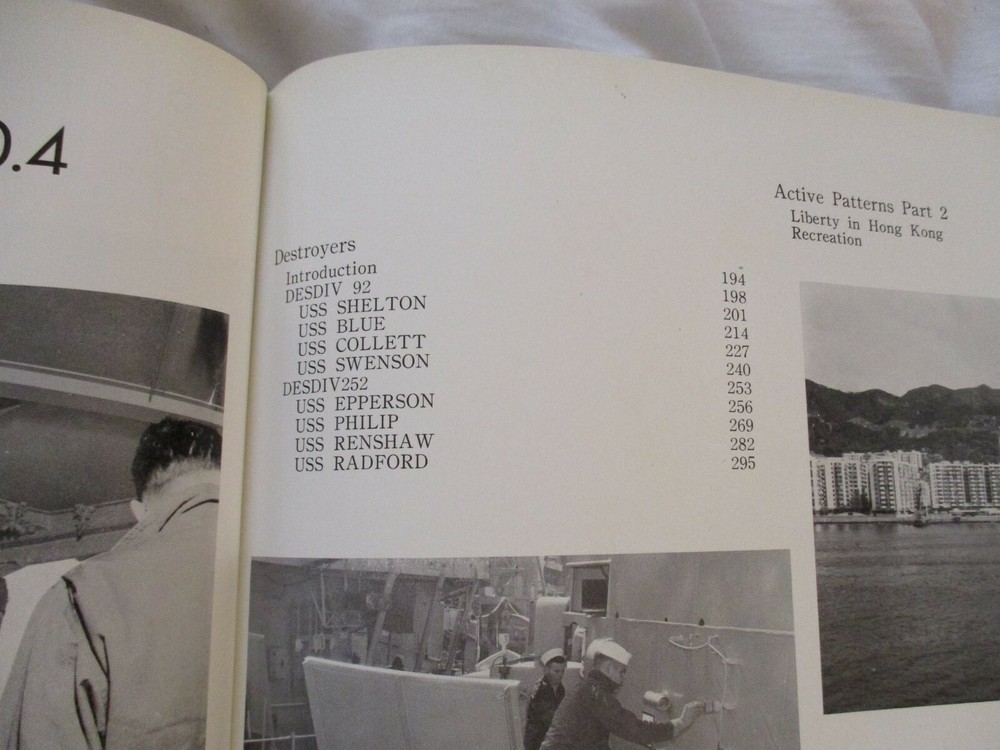 1962 Patterns 70.4 Anti Submarine Warfare Task Group Cruise Book