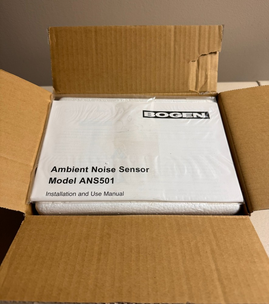 BOGEN ANS501 AMBIENT NOISE SENSOR & POWER SUPPLY