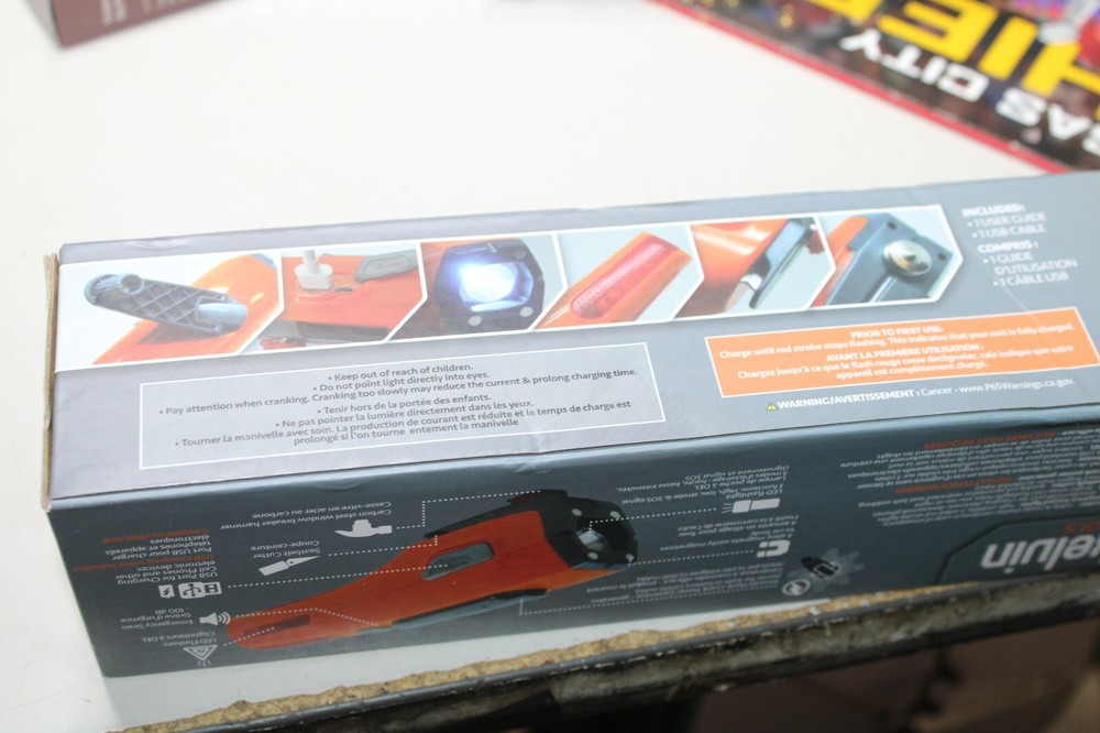 Kelvin Tools Automotive Emergency Multitool 8 Tools Total Orange