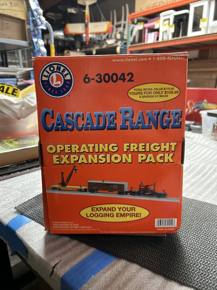Lionel 6-30042 Cascade Range Freight Expansion Pack