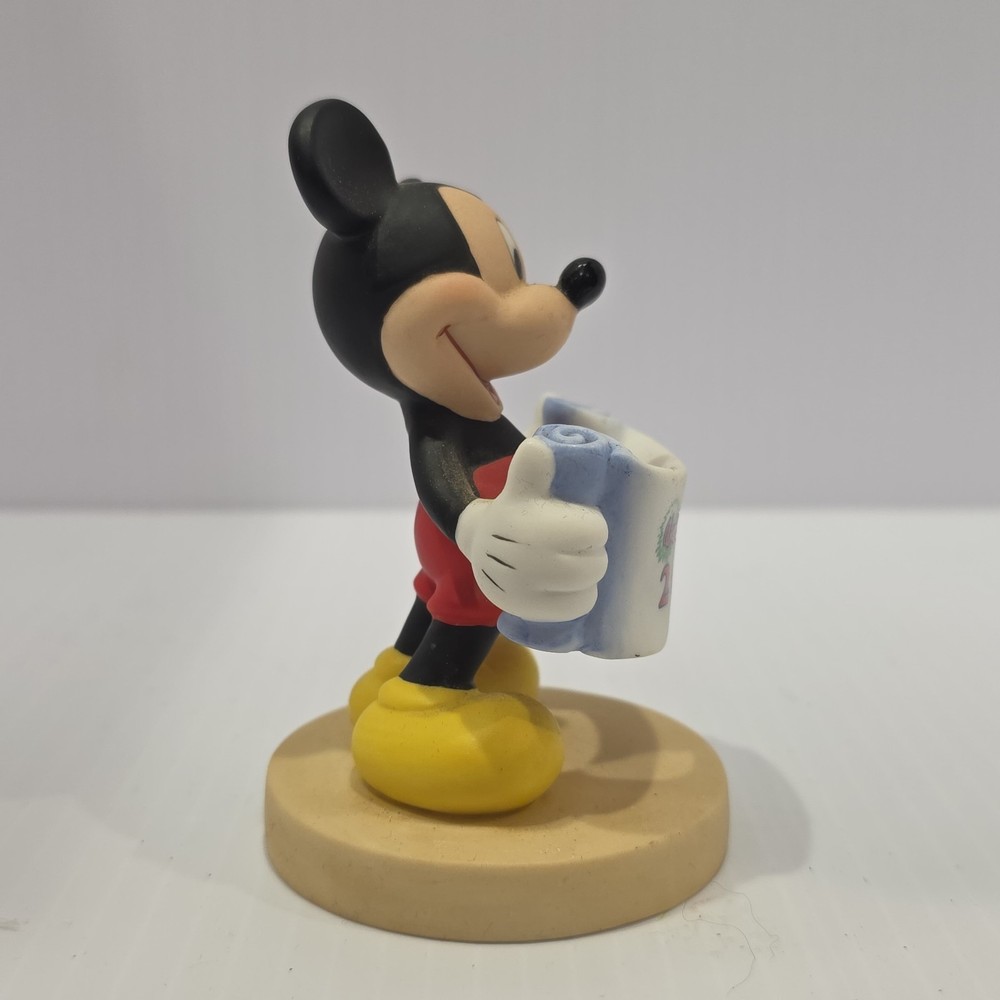DISNEY WORLD 2004 MICKEY MOUSE Ceramic Figurine - 4"