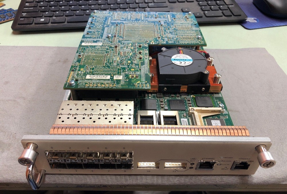 ALCATEL LUCENT OMNIACCESS 6000 WLAN WIRELESS SWITCH+2 SUPERVISOR 3  SEE PICS