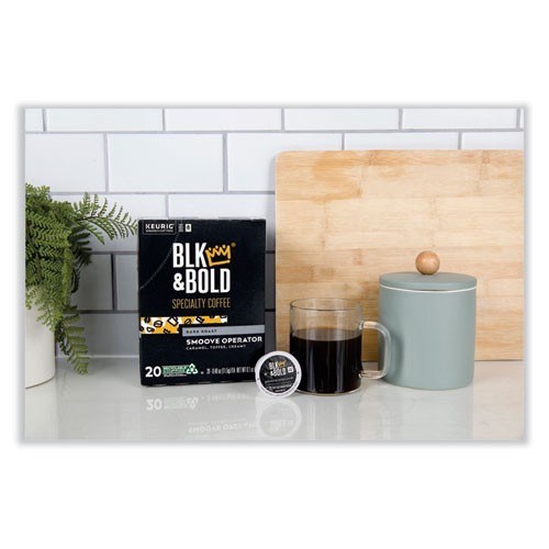 BLK & Bold Smoove Operator K-Cups, 20/Box