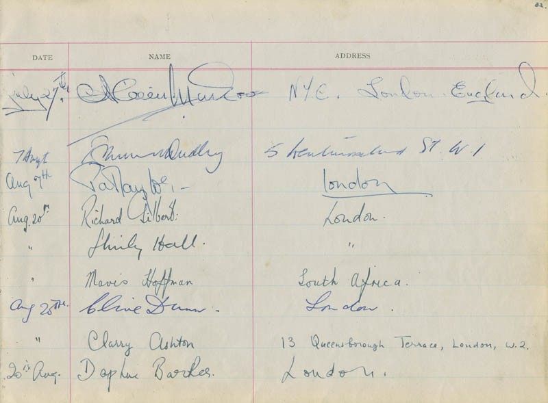 ROBERT HELPMANN - SIGNATURE(S) WITH CO-SIGNERS