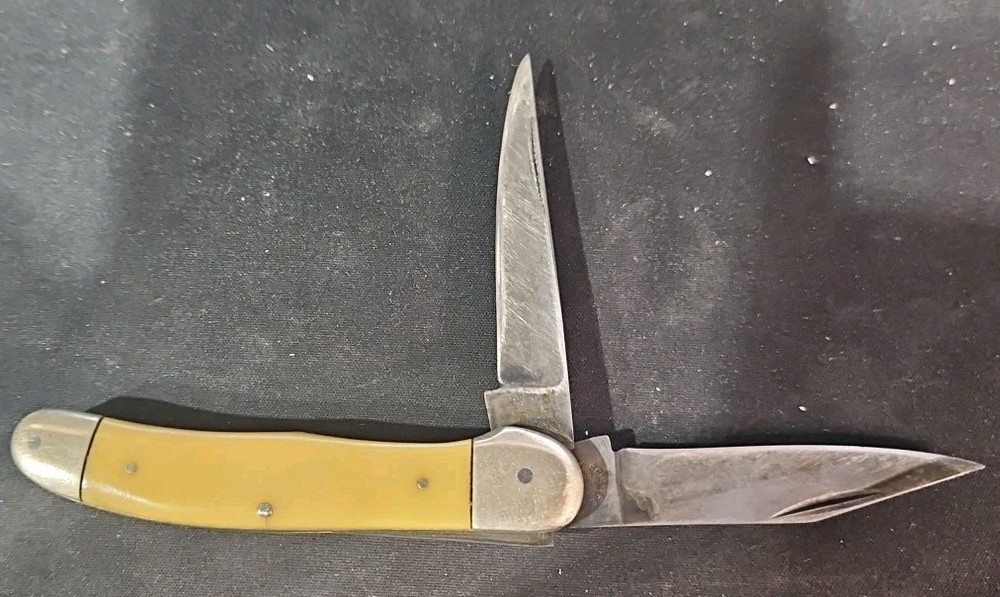 C. Schleiper Solingen 2-Blade Folding Pocket Knife
