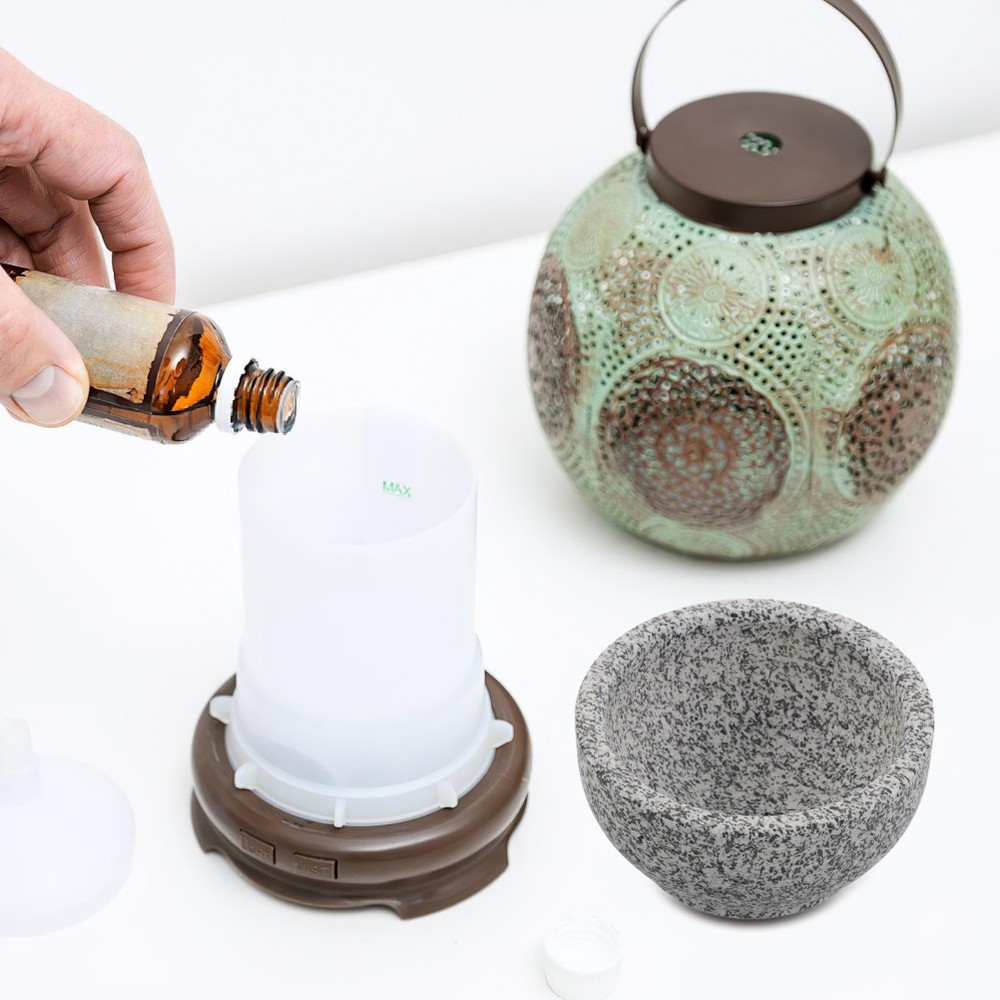 Sauna Aromatherapy Stone Cup Diffuser for Essential Oils Diffusers Home