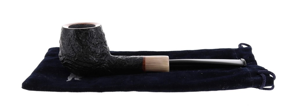 Pipe Franz Pipe dark sandblasted shape apple