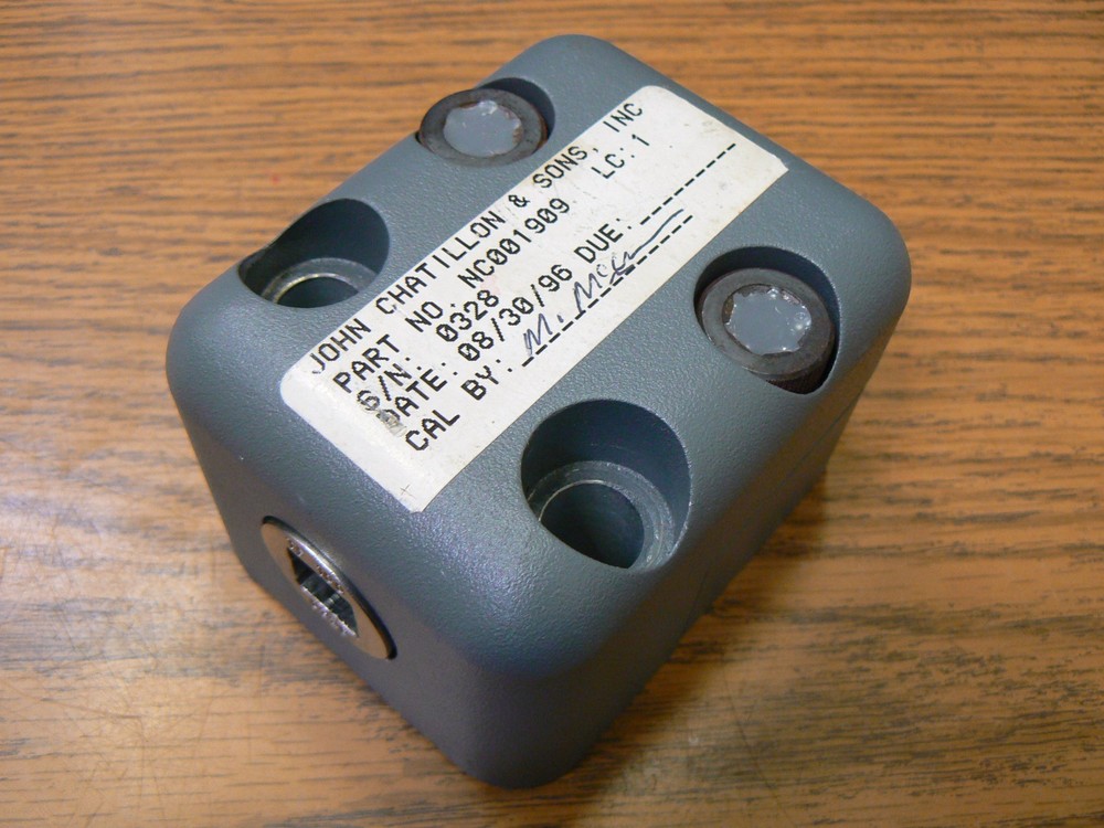 CHATILLON TORQUE CALIBRATOR P/N NC001909