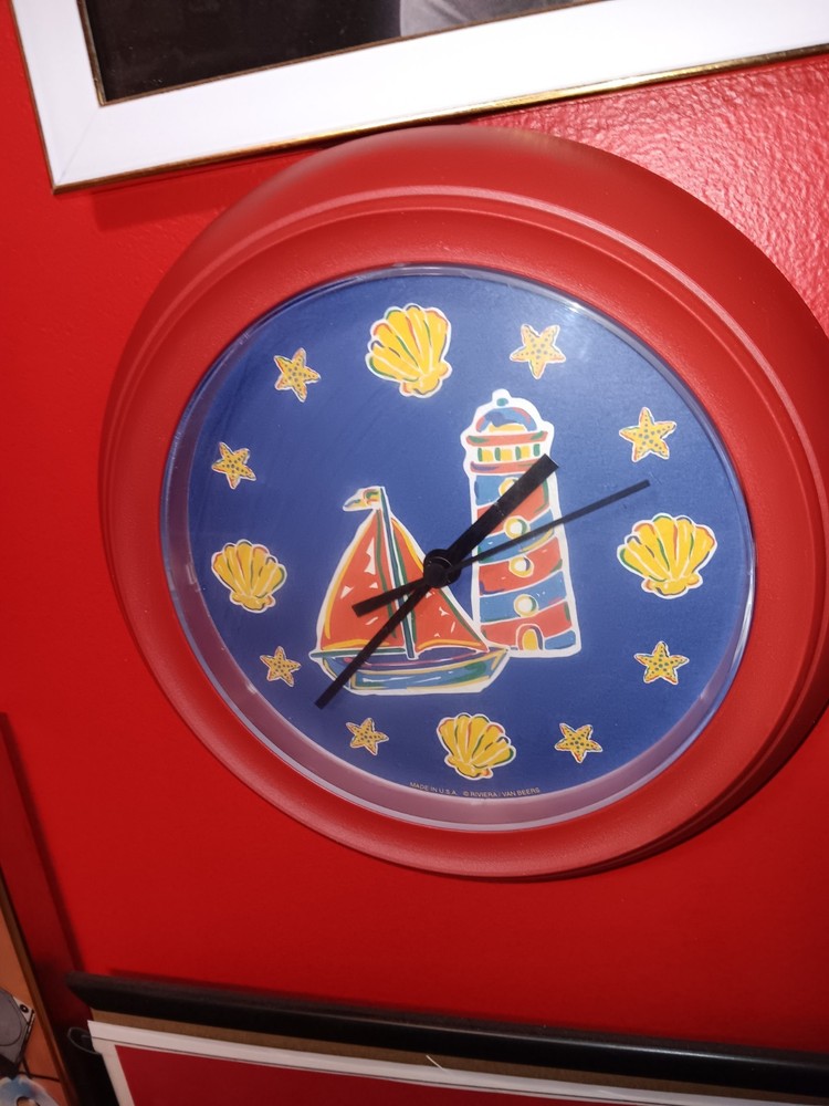 Riviera / Van Beers Nautical Theme Clock