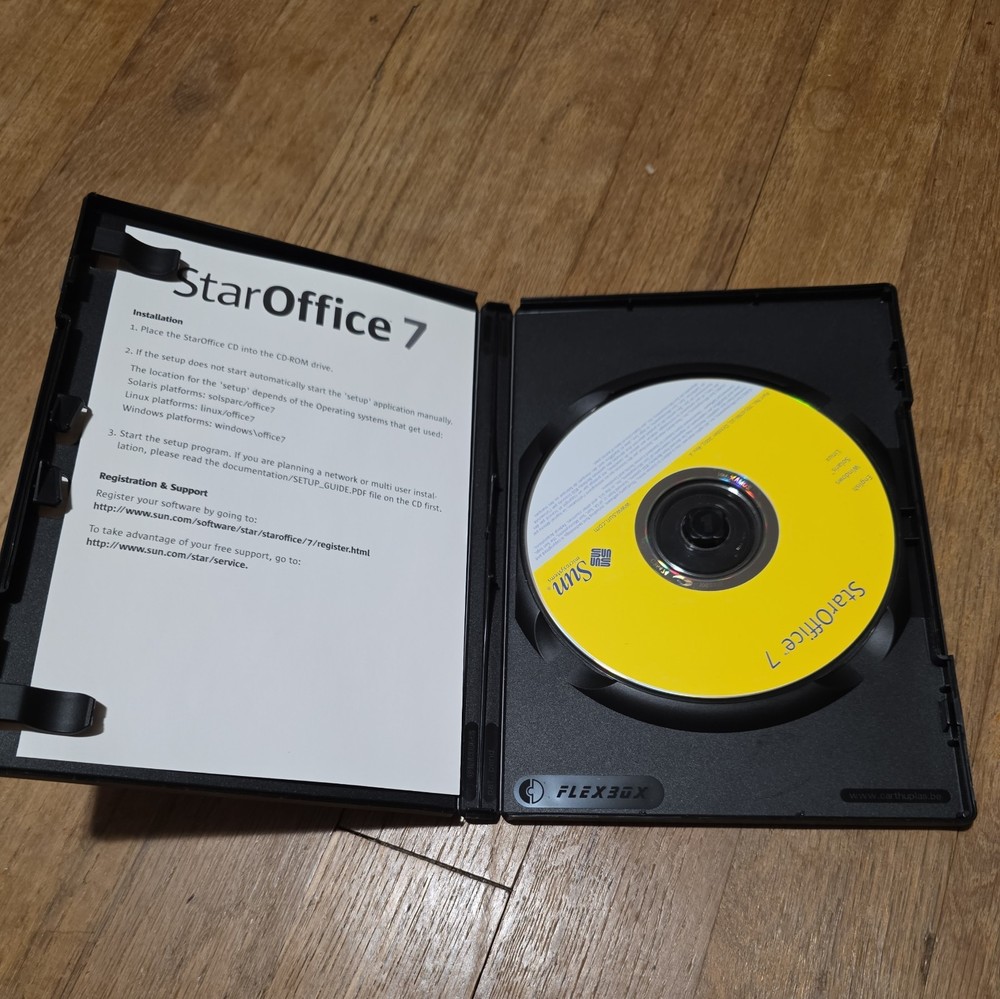 Sun Microsystems, StarOffice 7 2003 Office Suite Software