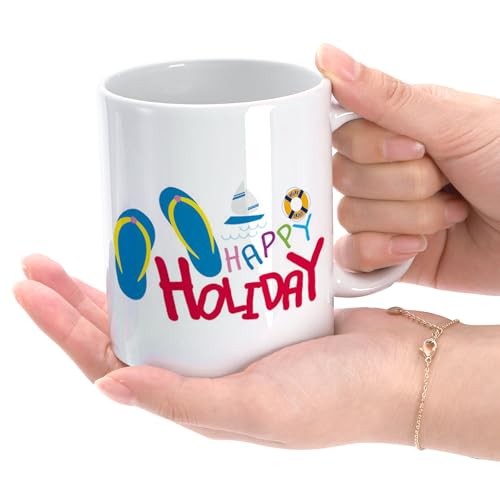 12 Pack Sublimation Mugs Blank, 11oz White Ceramic Coffee Cups with Handles,