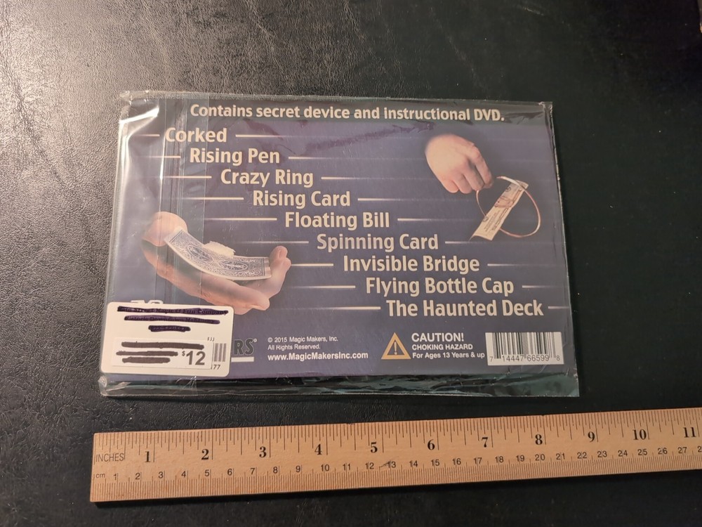 SECRETS OF LEVITATION Complete Kit Magic Tricks Float Small Objects