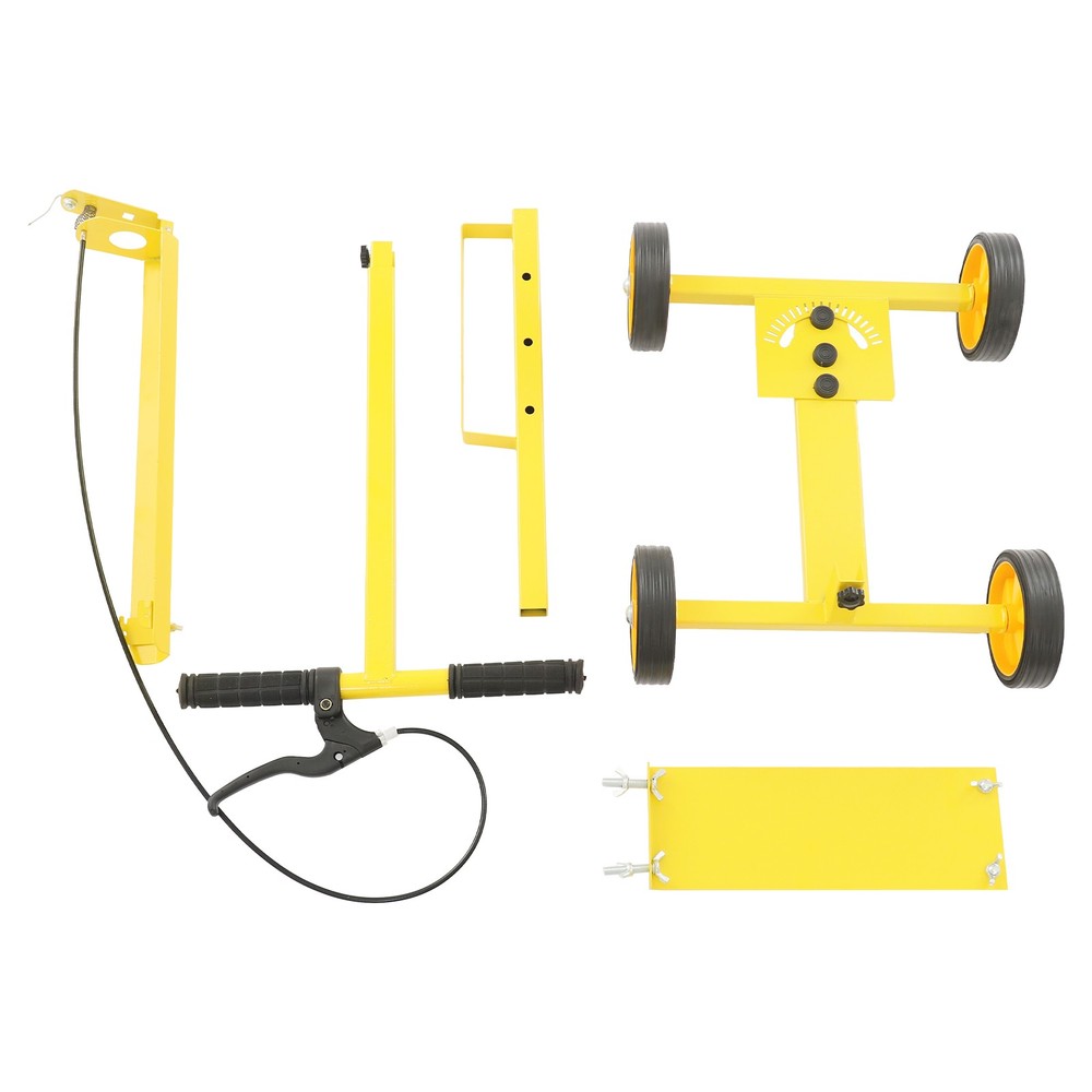Score Line Striping Machine Multi-Function Striping Line Marking Machine 4-Wheel