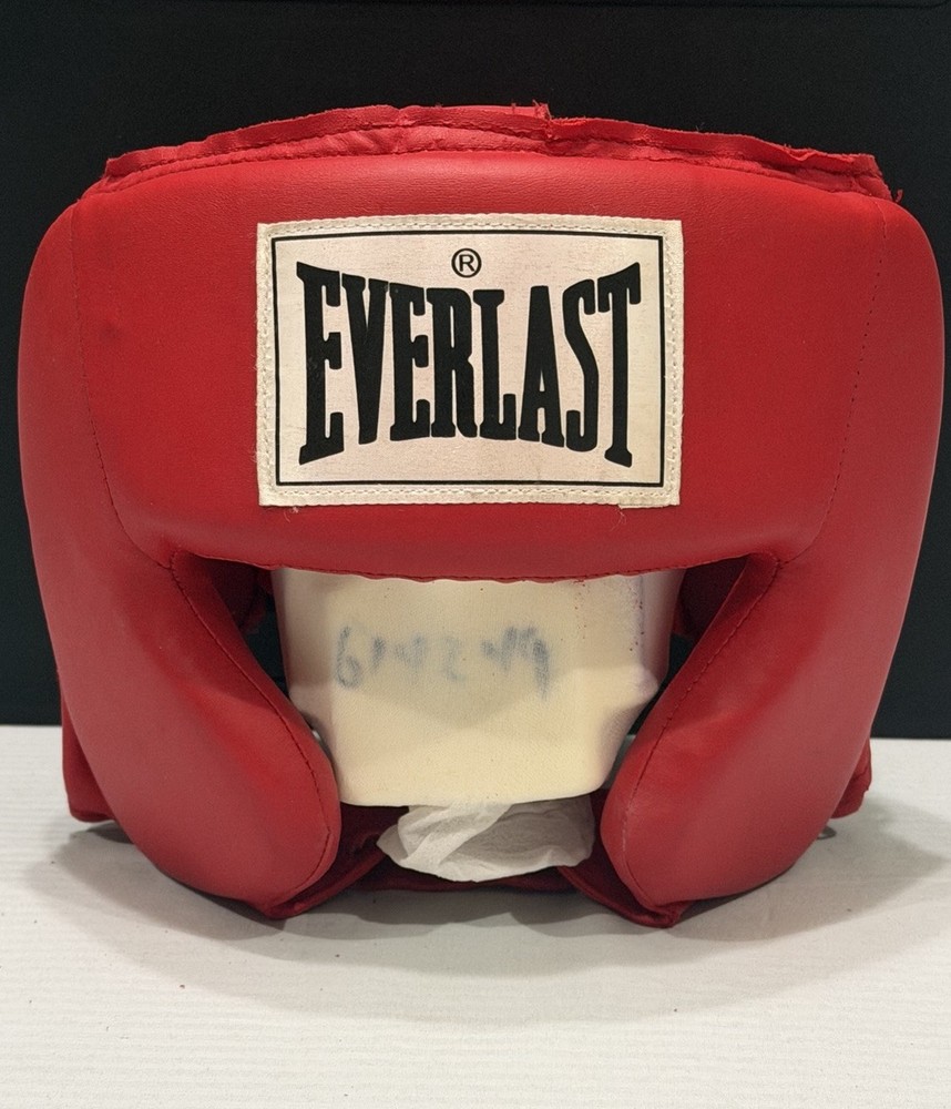 Everlast Red Boxing Headgear