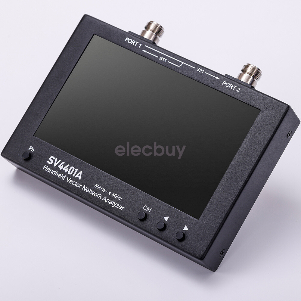 SV4401A 50KHz-4.4GHz Handheld Vector Network Analyzer Antenna Analyzer 7" Screen