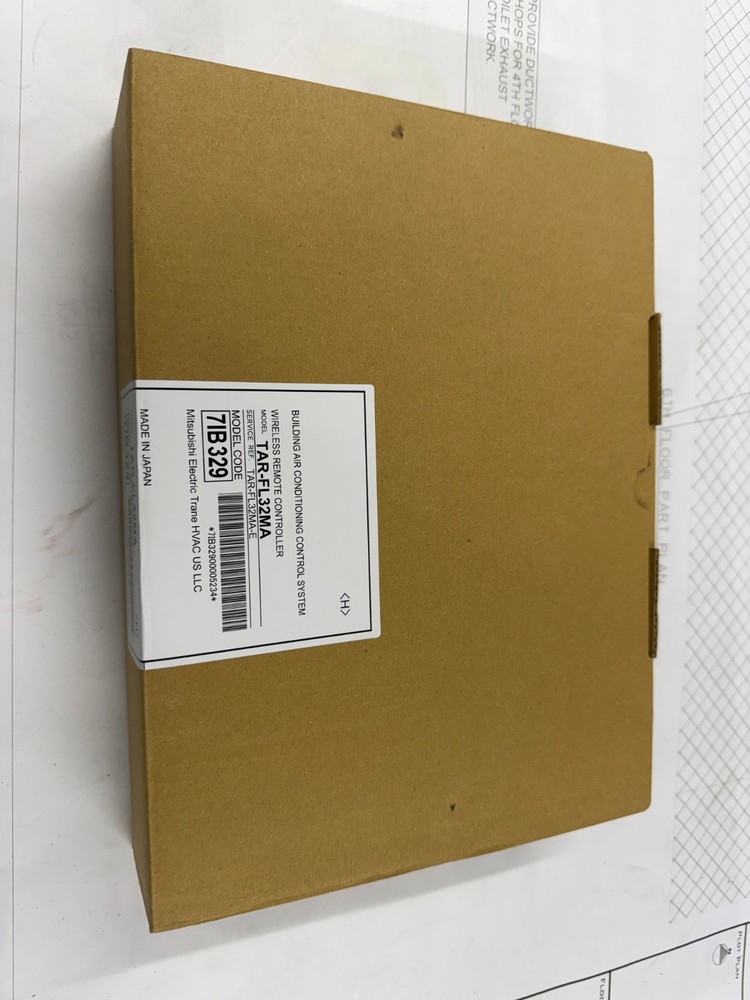 Mitsubishi Trane TAR-FL32MA Handheld Wireless Remote Controller Genuine OEM