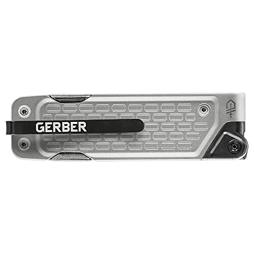 Gear Lockdown Driver 7-in-1 EDC Multitool - 2.5" Plain Edge Driver - Silver