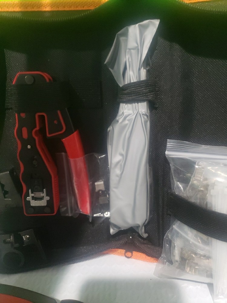 RJ45+USB Cable Tester Fast Accurate Testing Network Phone Wire Test Tool Kit