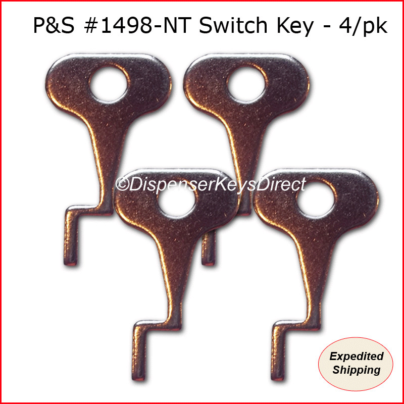 Pass & Seymour #1498-NT Tamper Proof Electrical Switch Key - (4/pack)
