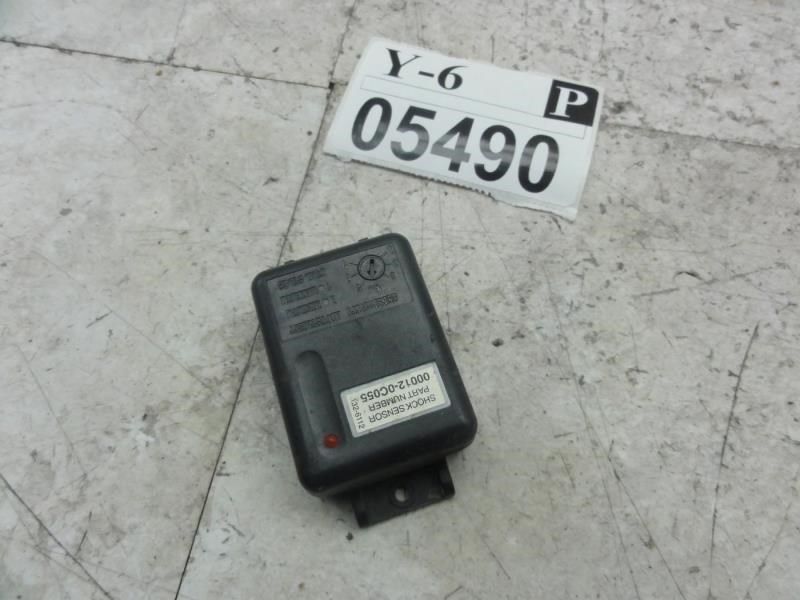 Alarm Shock Module Sienna 2004 Toyota Security Sensitivity Adjuster Sensor OEM
