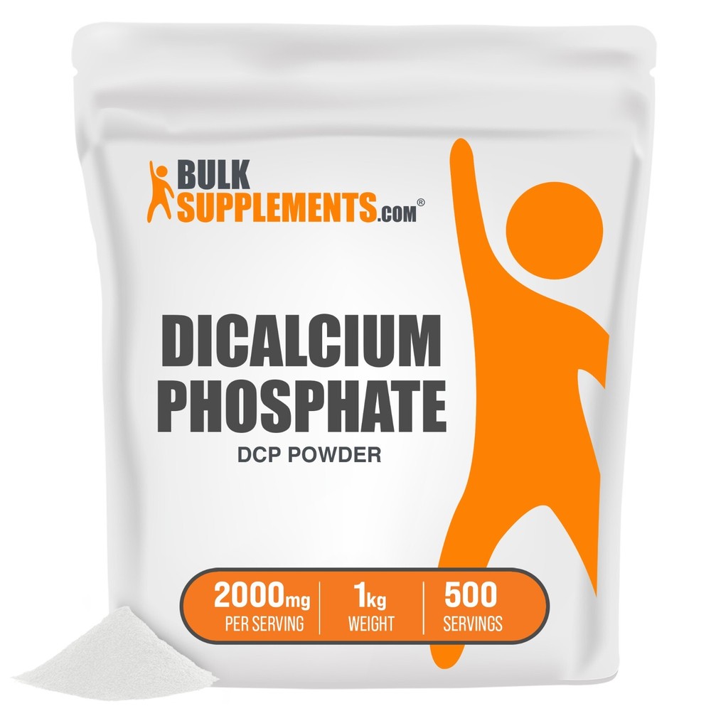 BulkSupplements Dicalcium Phosphate (DCP) Powder
