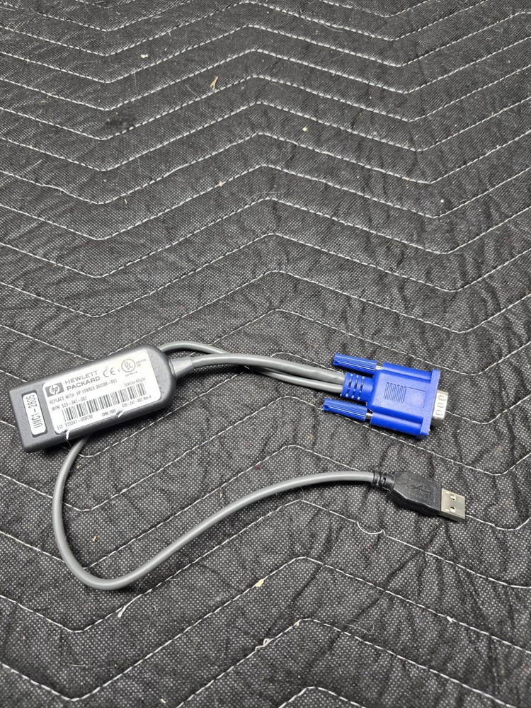 Original HP 520-341-002 KVM USB Interface Adapter Cable