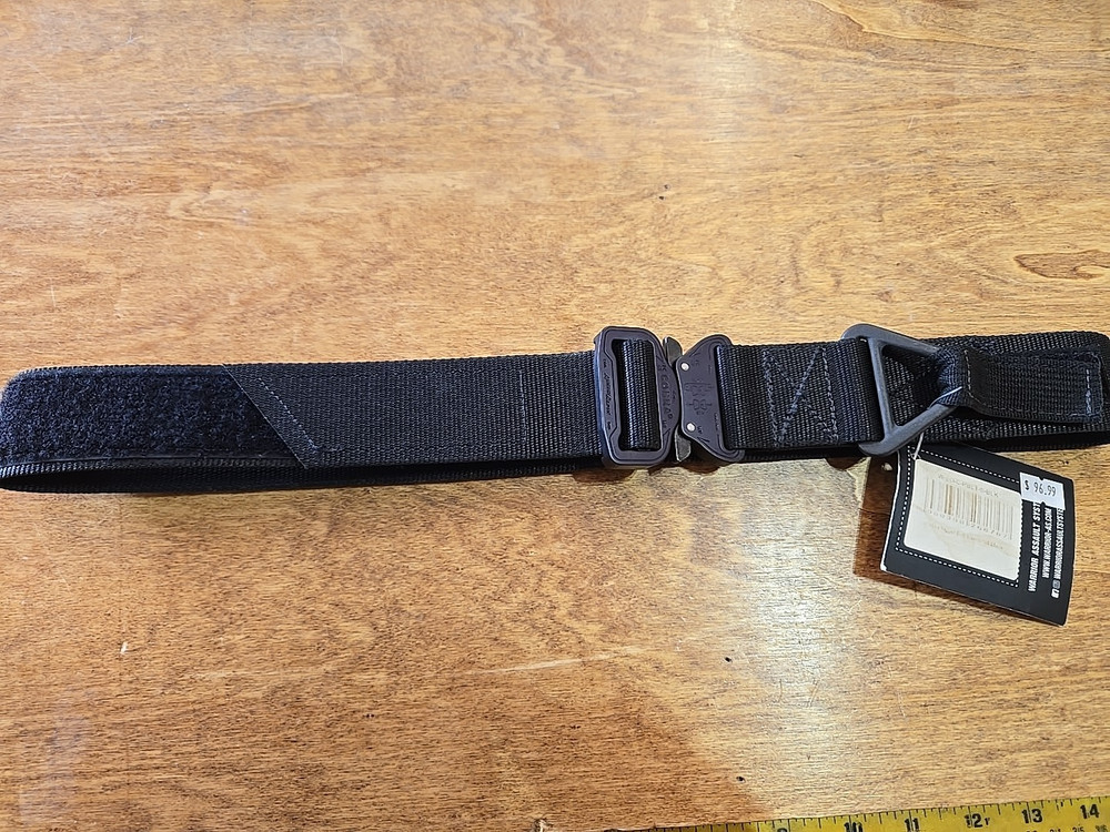 WARRIOR Assault System Cobra Rigger Belt Small Black W-EO-C-RBLT-S-BLK
