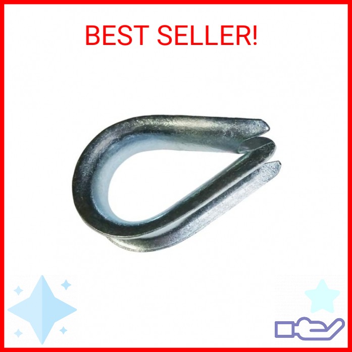 BARON MFG Cable Thimble Galvanized 1/2 264EG-1/2