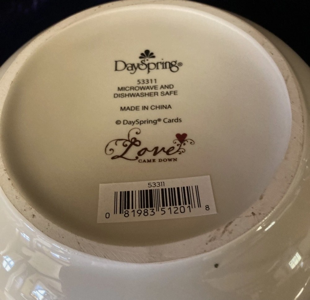 DAY SPRING "Love Came Down" TEAPOT #53311