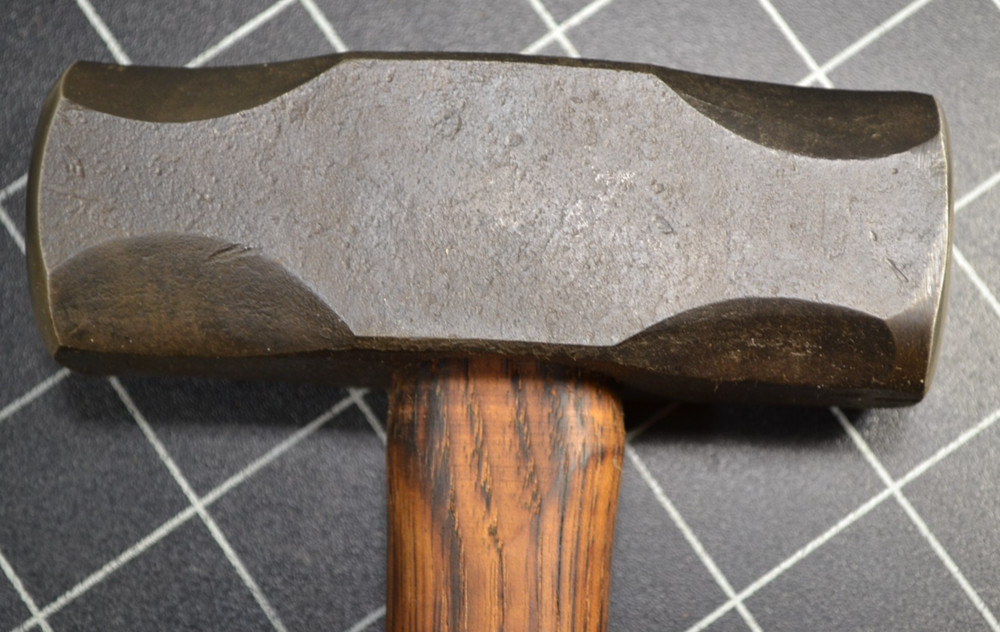 BLACKSMITH CUSTOM MADE FORGING HAMMER - ALL ORIGINAL - NEW