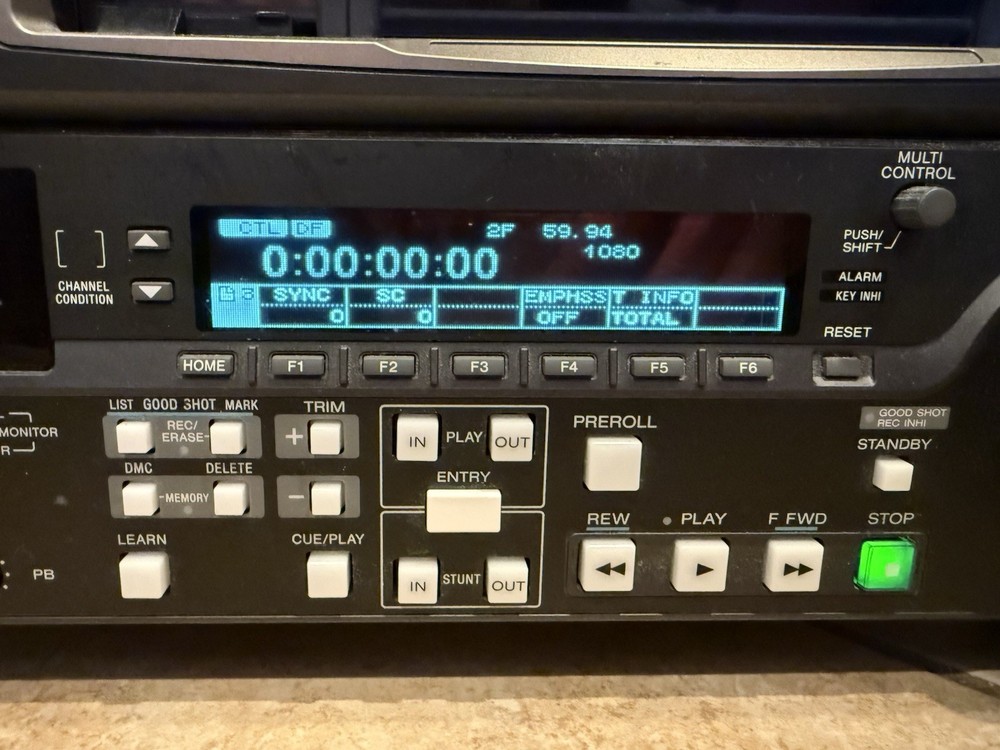 Sony HDW-M2100 HDCAM Prostudio Editing Player