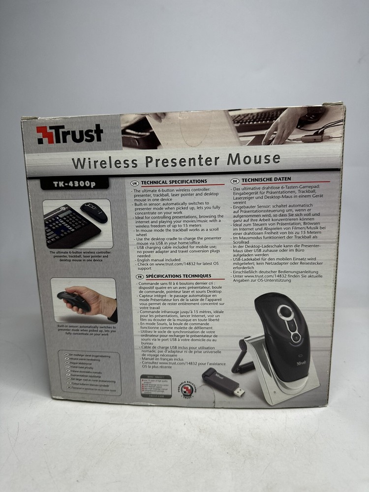 Trust Wireless mouse TK-4300p