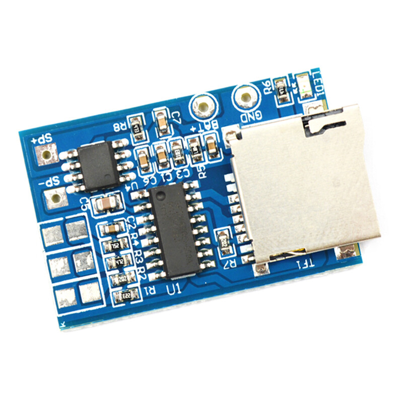TF card MP3 decoding board decoder3.7-5V power supply with 2W hybrid mono player