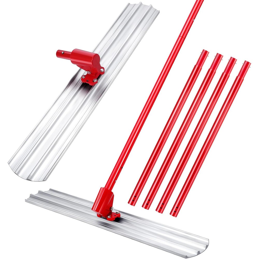 Bull Float Magnesium Concrete Float, 46x8" Aluminum Alloy Concrete Float Tool